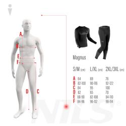 NILS Set pánského funkčního prádla BTZ0464 Magnus černé