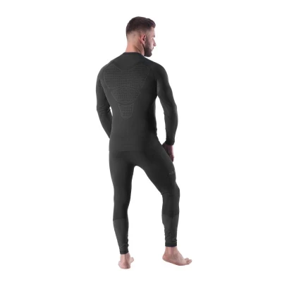 NILS Set pánského funkčního prádla BTZ0464 Magnus černé POUZE L/XL (VÝPRODEJ)