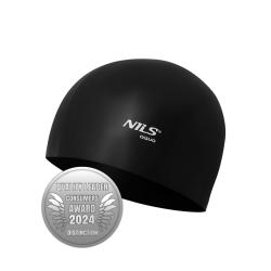 Nils Silikónová čiapka Aqua NQC BK01 čierna