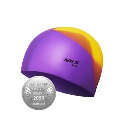 NILS Aqua Silikonová čepice NQC Multicolor M11