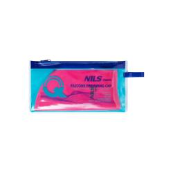 Nils Silikónová čiapka Aqua NQC PK01 ružová