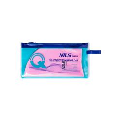 Nils Silikónová čiapka Aqua NQC PK02 svetloružová
