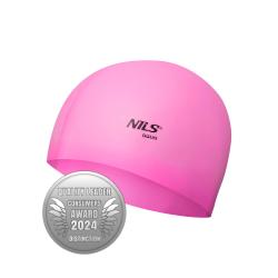 Nils Silikónová čiapka Aqua NQC PK02 svetloružová