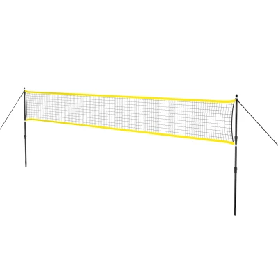 NILS Síť na badminton s teleskopickými sloupky NT310