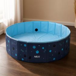 NILS Skladací bazén pre psov NC2805 120x30 cm