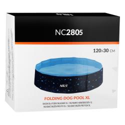 NILS Skladací bazén pre psov NC2805 120x30 cm