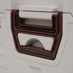 Nils Skládací box Camp NCB4002 2v1 s víkem a dřevěnou deskou 50L