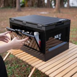 Nils Skladací box Camp NCB4006 2v1 s vekom a funkciou stola 50L