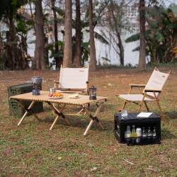 Nils Skladací box Camp NCB4006 2v1 s vekom a funkciou stola 50L