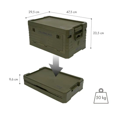 Nils Skládací box s víkem Camp NCB4001 50L