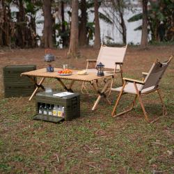 Nils Skladací box s vekom Camp NCB4003 50L zelený