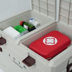 Nils Skládací box s víkem Camp NCB4003 50L šedý