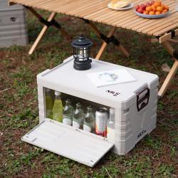 Nils Skládací box s víkem Camp NCB4004 50L šedý