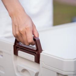 Nils Skládací box s víkem Camp NCB4004 50L šedý