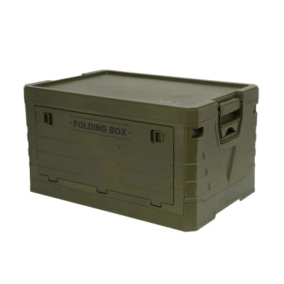 Nils Skládací box s víkem Camp NCB4004 50L zelený