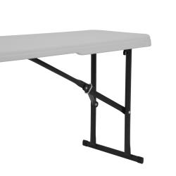 Nils Skladacia kempingová lavička Camp NC3404 biela