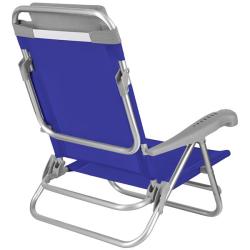 Nils Skládací kempingové křeslo Camp NC3502 šedé/modré