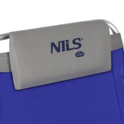 Nils Skládací kempingové křeslo Camp NC3502 šedé/modré