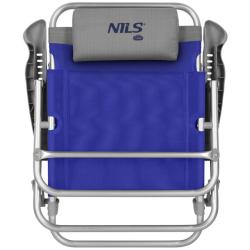 Nils Skládací kempingové křeslo Camp NC3502 šedé/modré