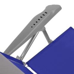 Nils Skládací kempingové křeslo Camp NC3502 šedé/modré