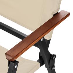 NILS NC4307 béžové skládací kempingové křeslo