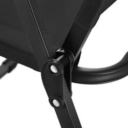 NILS NC4307 černé Skládací kempingové křeslo