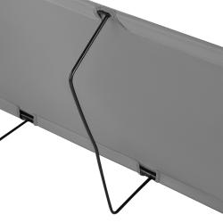 Nils Skládací kempingové lehátko Camp NC3504 šedé 190 cm