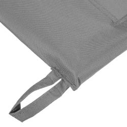 Nils Skládací kempingové lehátko Camp NC3504 šedé 190 cm