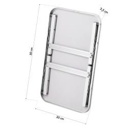 Nils Skládací kempingový stolek Camp NC3403 50x30x20 cm modrý