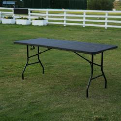 Nils Skladací kempingový stôl Camp NC1618 antracitový