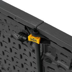 Nils Skladací kempingový stôl Camp NC1618 antracitový