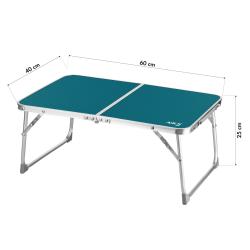 Nils Skladací kempingový stôl Camp NC3402 60x40x25 cm modrý