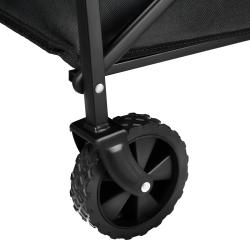 NILS Camp NC4306 černý skládací kempingový vozík