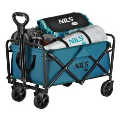 NILS Camp NC4306 tyrkysový Skládací kempingový vozík