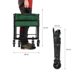 NILS Camp NC4306 zelený Skládací kempingový vozík