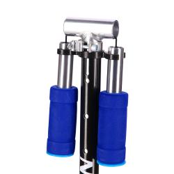 Nils Extreme HD025 LED modrá skládací koloběžka