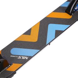 Nils Extreme HD025 LED modrá skládací koloběžka