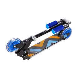 Nils Extreme HD025 LED modrá skládací koloběžka