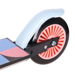 Nils HD026 růžovo-modrá skládací koloběžka