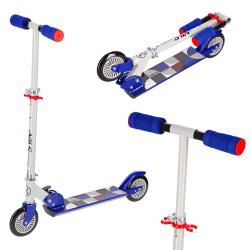 Nils HD026 šedo-modrá skládací koloběžka