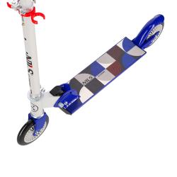 Nils HD026 šedo-modrá skládací koloběžka