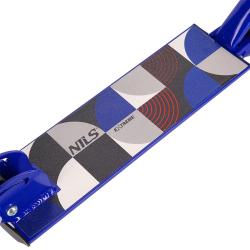 Nils HD026 šedo-modrá skládací koloběžka