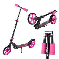 Nils HM0106 růžová skládací koloběžka