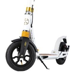Nils HM209T bílá-zlatá skládací koloběžka s brzdou