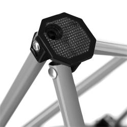 NILS CAMP Skladacie kreslo NC3070 sivé