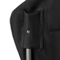 NILS CAMP Skládací křeslo NC3080 světle-šedé