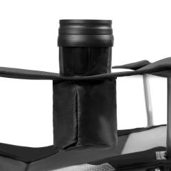 Nils Skládací křeslo Camp NC3080 tmavě šedé