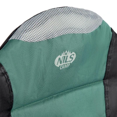 NILS CAMP Skládací křeslo NC3080, zelené