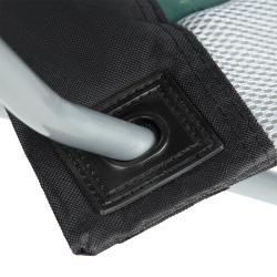 NILS CAMP Skládací křeslo NC3080, zelené