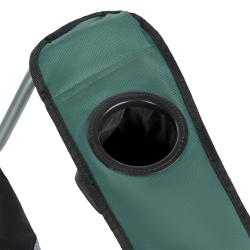 NILS CAMP Skládací křeslo NC3080, zelené